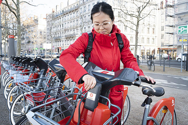 E-vélo'v, le vélo en libre service électrique 